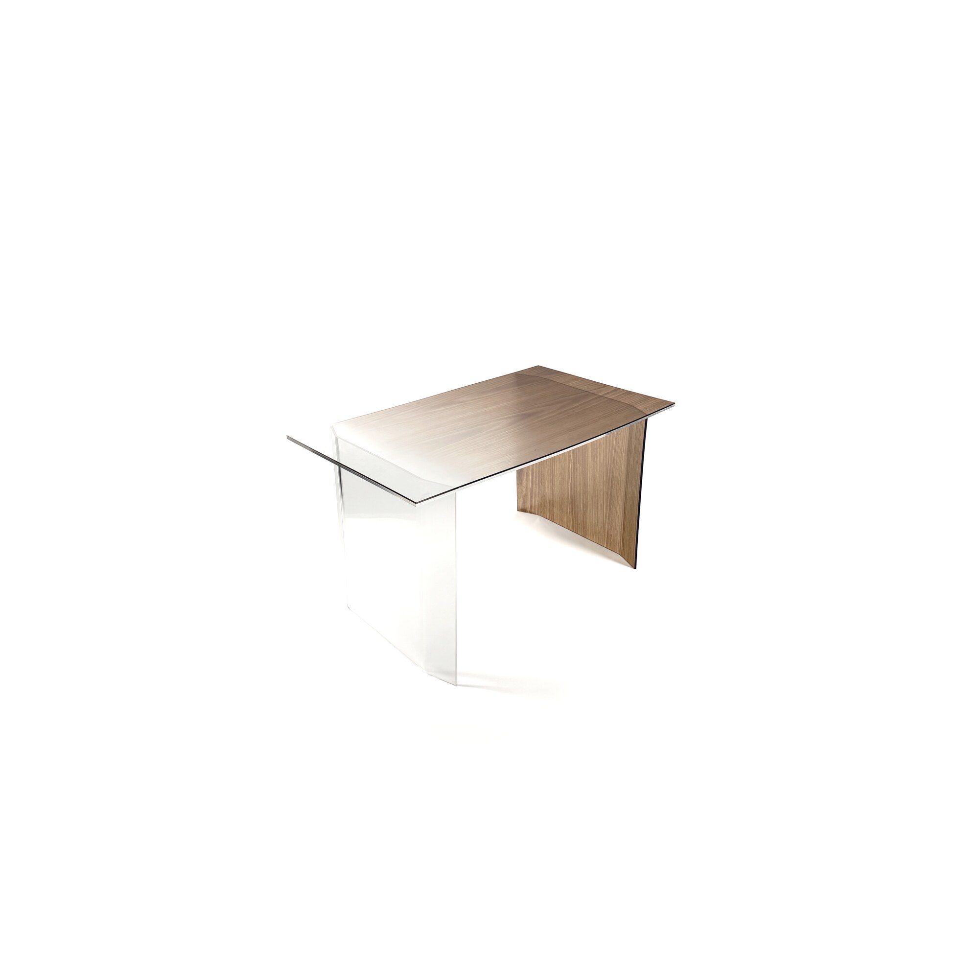 Clear Gradient Desk